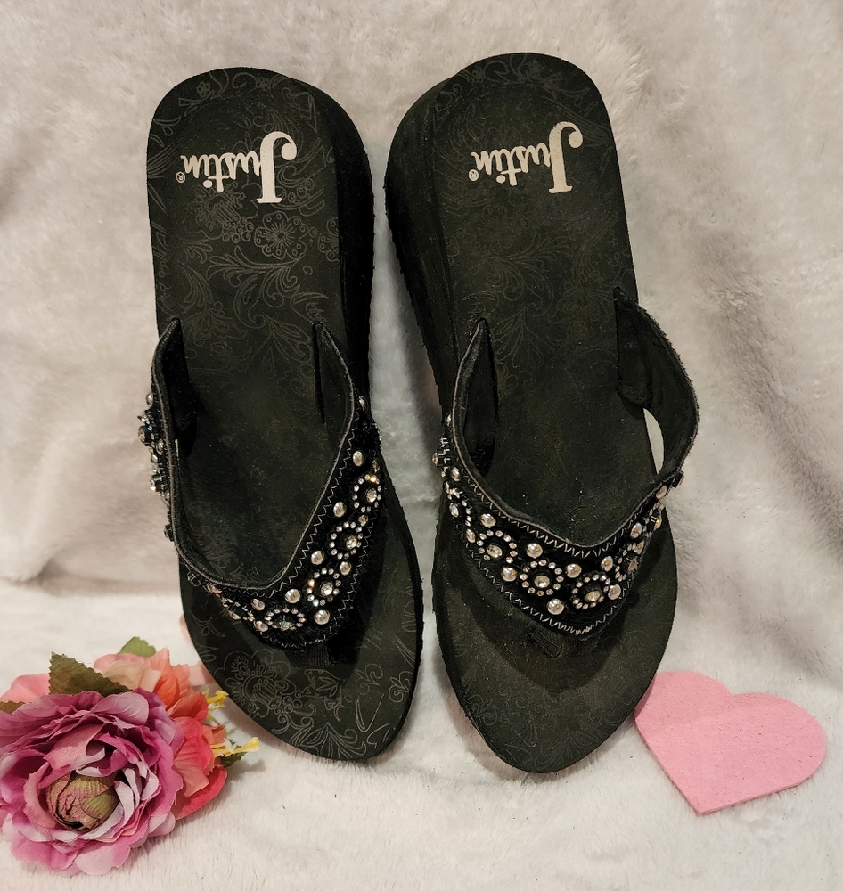 Justin Bling Flip flops
